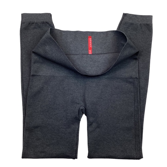 Spanx Seamless Leggings Dark Gray - Like New - Picture 8 of 12